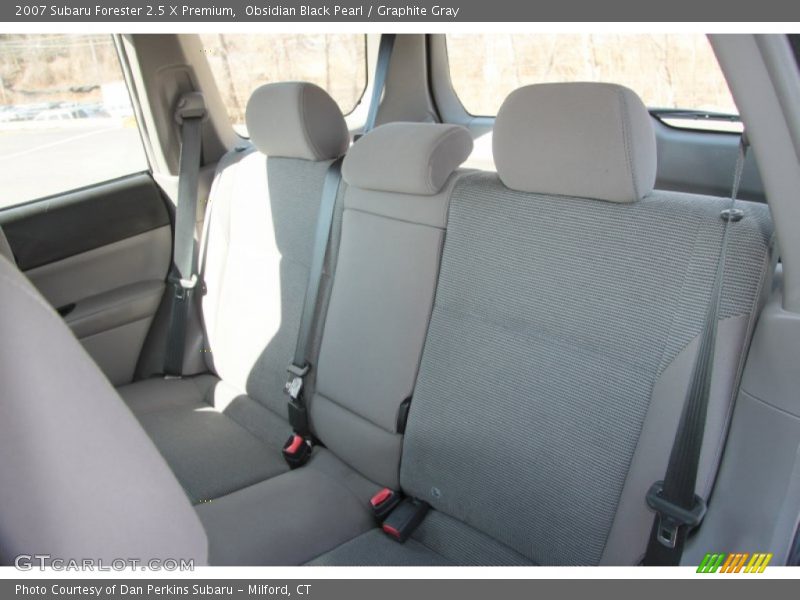 Obsidian Black Pearl / Graphite Gray 2007 Subaru Forester 2.5 X Premium