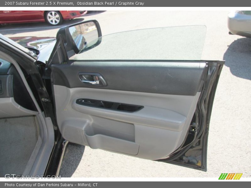 Obsidian Black Pearl / Graphite Gray 2007 Subaru Forester 2.5 X Premium