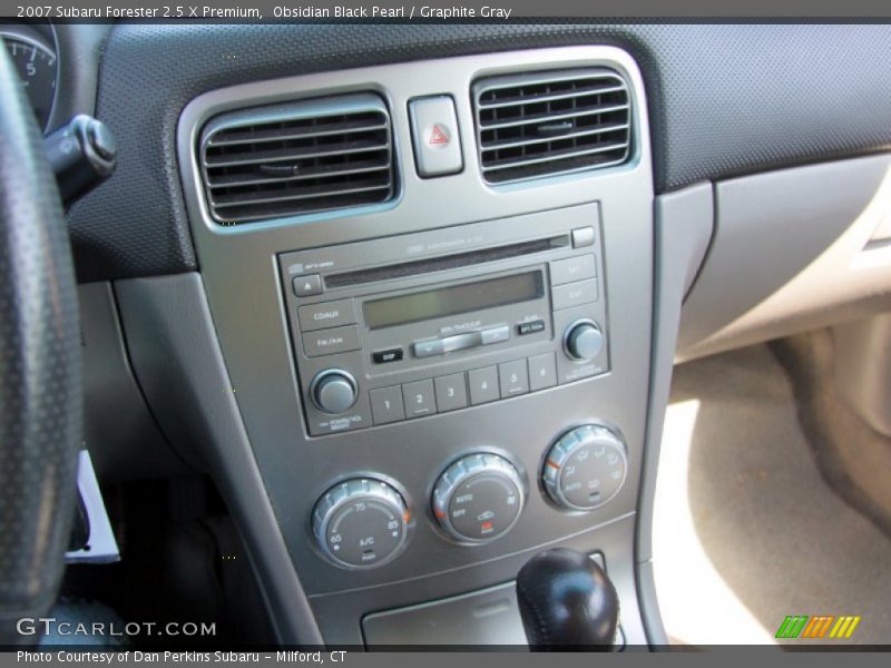 Obsidian Black Pearl / Graphite Gray 2007 Subaru Forester 2.5 X Premium