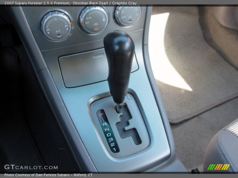 Obsidian Black Pearl / Graphite Gray 2007 Subaru Forester 2.5 X Premium