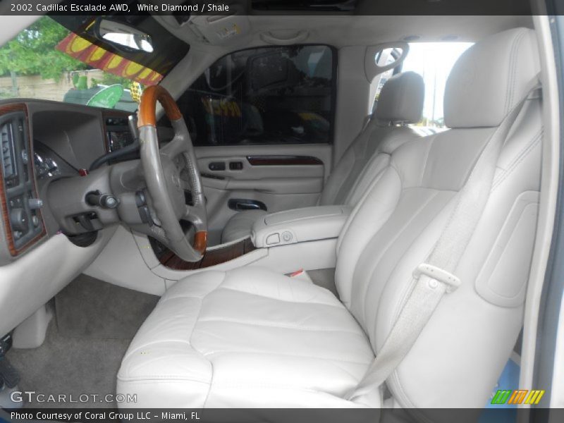 White Diamond / Shale 2002 Cadillac Escalade AWD