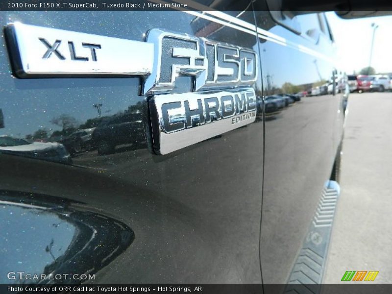 Tuxedo Black / Medium Stone 2010 Ford F150 XLT SuperCab
