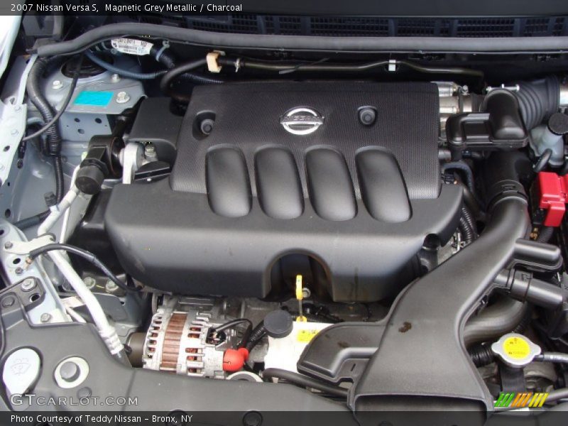 Magnetic Grey Metallic / Charcoal 2007 Nissan Versa S