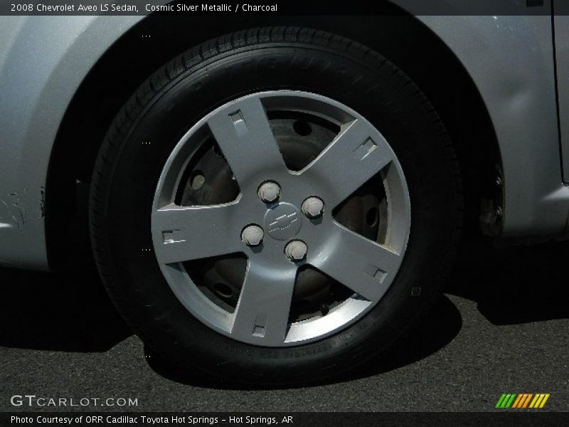 Cosmic Silver Metallic / Charcoal 2008 Chevrolet Aveo LS Sedan