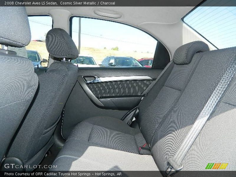 Cosmic Silver Metallic / Charcoal 2008 Chevrolet Aveo LS Sedan