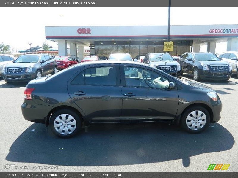 Flint Mica / Dark Charcoal 2009 Toyota Yaris Sedan