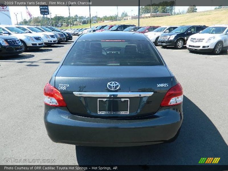 Flint Mica / Dark Charcoal 2009 Toyota Yaris Sedan