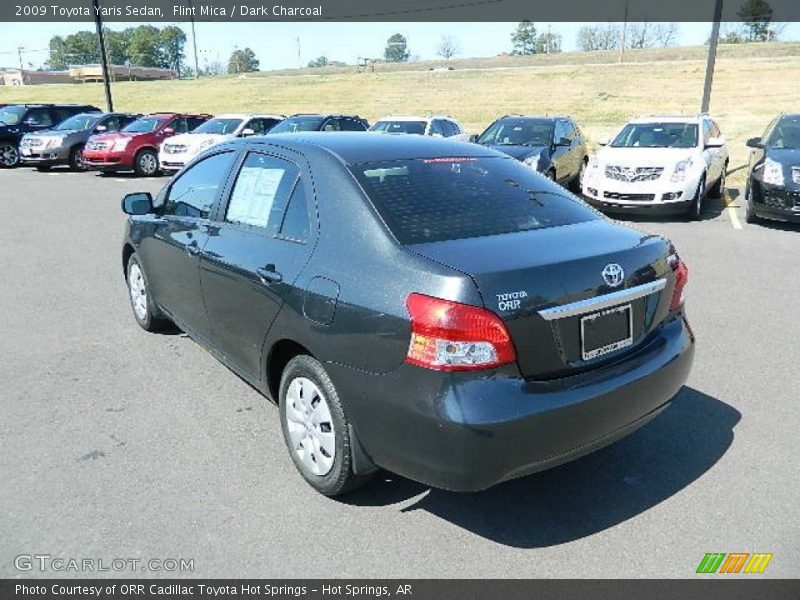 Flint Mica / Dark Charcoal 2009 Toyota Yaris Sedan