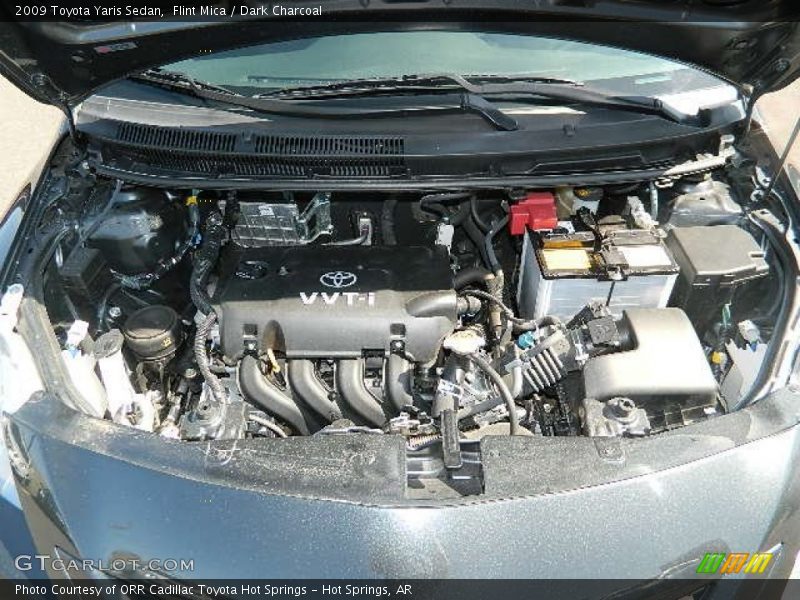 Flint Mica / Dark Charcoal 2009 Toyota Yaris Sedan