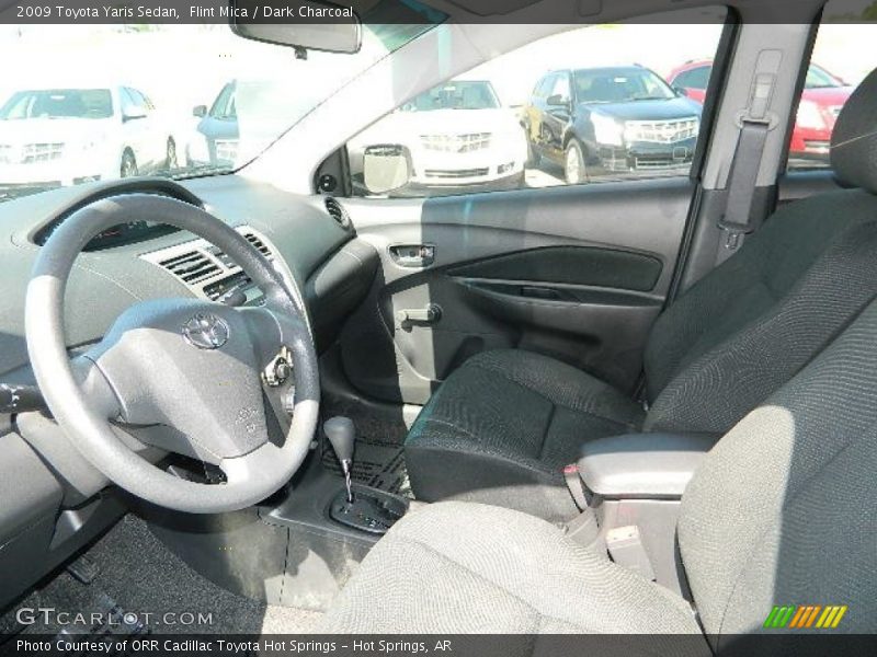 Flint Mica / Dark Charcoal 2009 Toyota Yaris Sedan