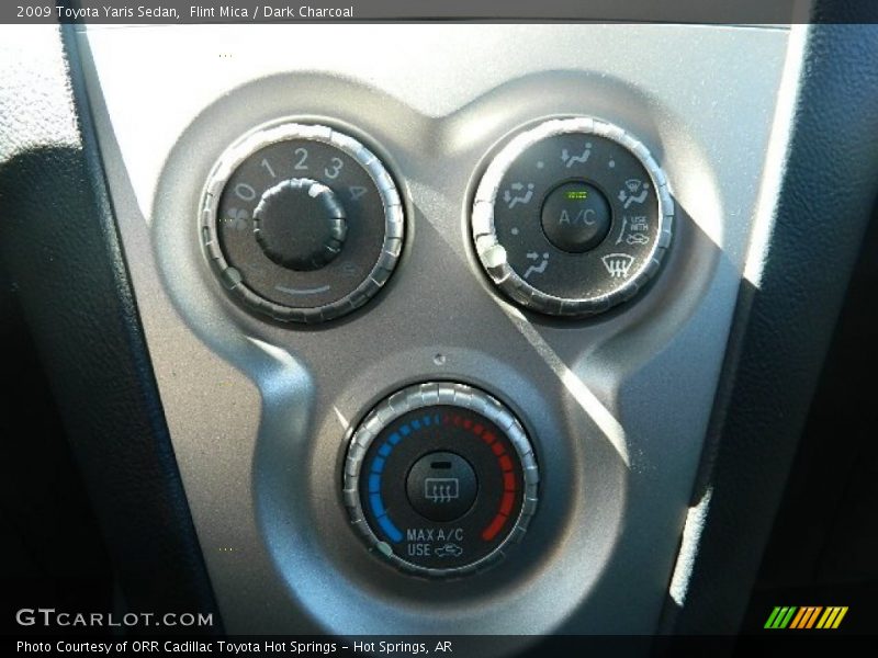 Flint Mica / Dark Charcoal 2009 Toyota Yaris Sedan