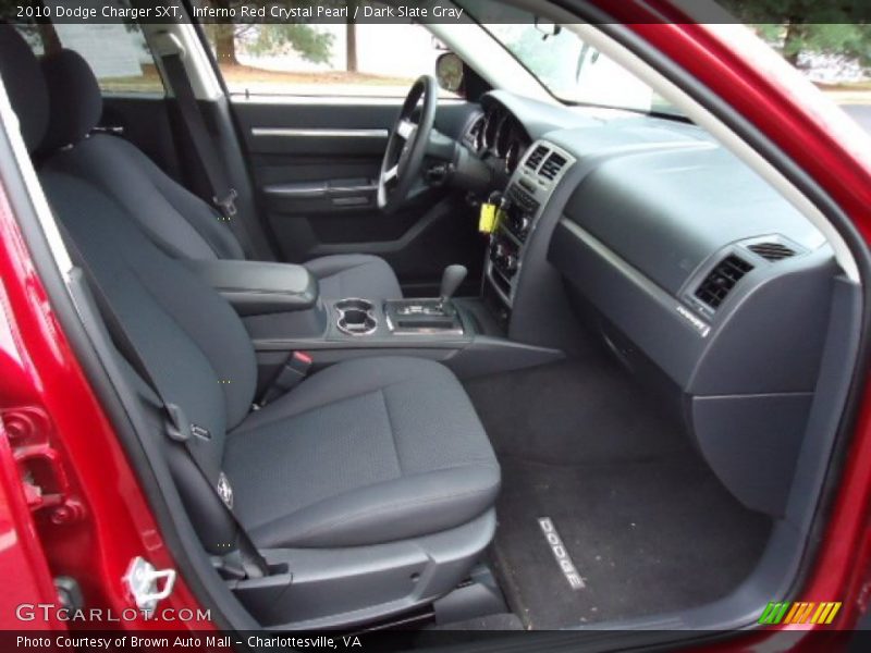 Inferno Red Crystal Pearl / Dark Slate Gray 2010 Dodge Charger SXT