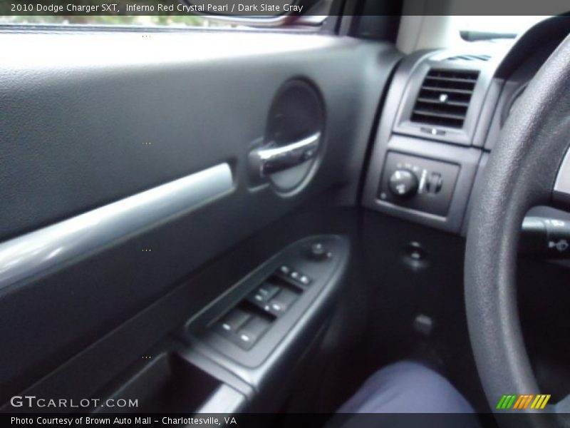 Inferno Red Crystal Pearl / Dark Slate Gray 2010 Dodge Charger SXT