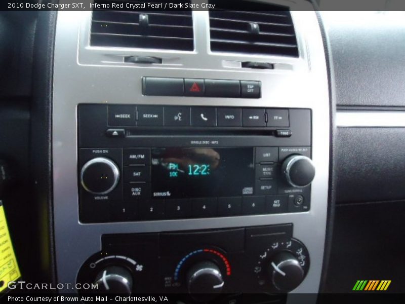 Inferno Red Crystal Pearl / Dark Slate Gray 2010 Dodge Charger SXT