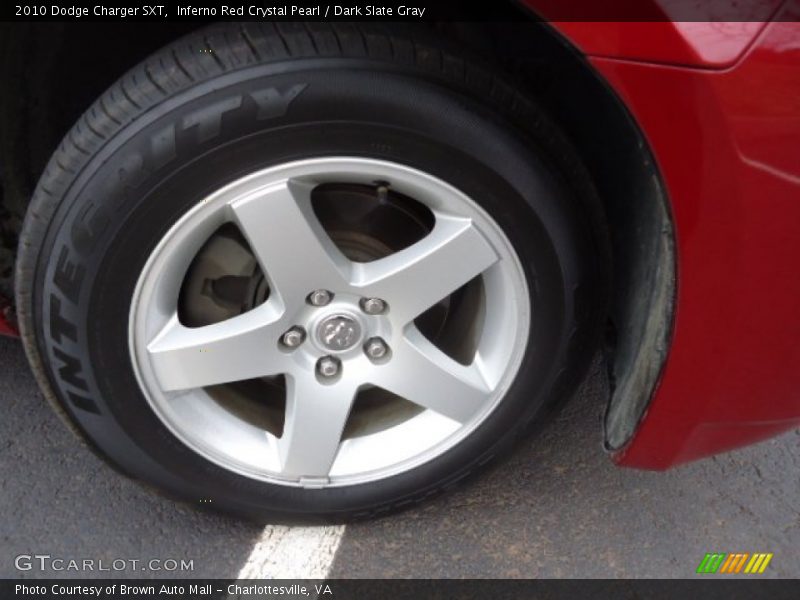 Inferno Red Crystal Pearl / Dark Slate Gray 2010 Dodge Charger SXT