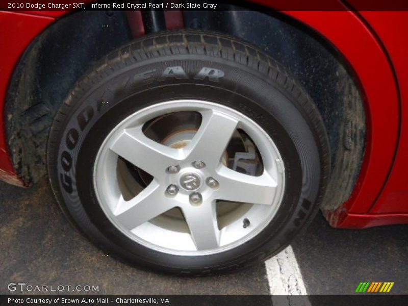 Inferno Red Crystal Pearl / Dark Slate Gray 2010 Dodge Charger SXT