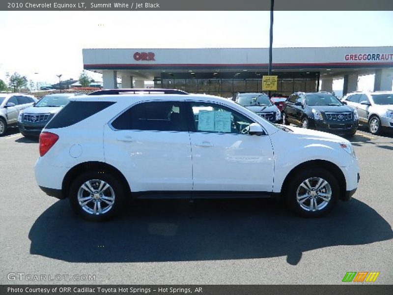 Summit White / Jet Black 2010 Chevrolet Equinox LT