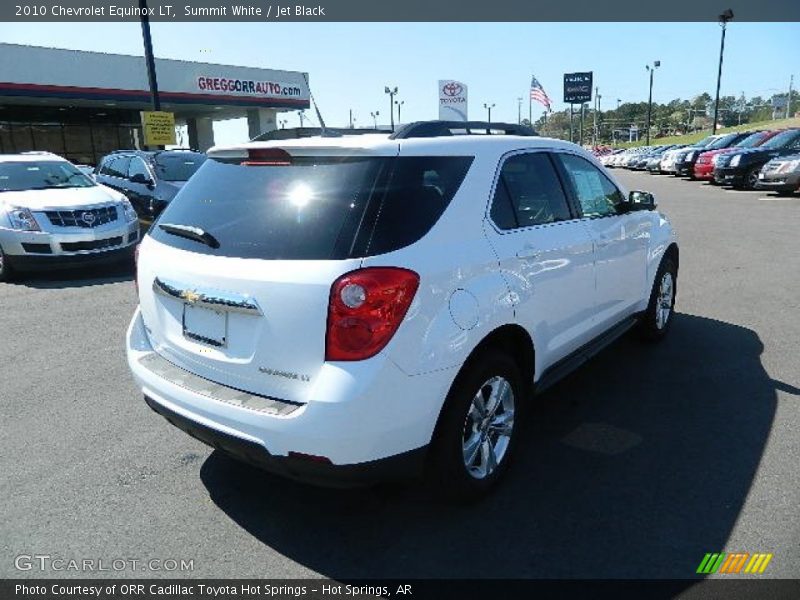 Summit White / Jet Black 2010 Chevrolet Equinox LT