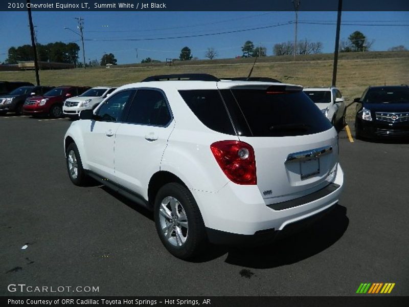 Summit White / Jet Black 2010 Chevrolet Equinox LT