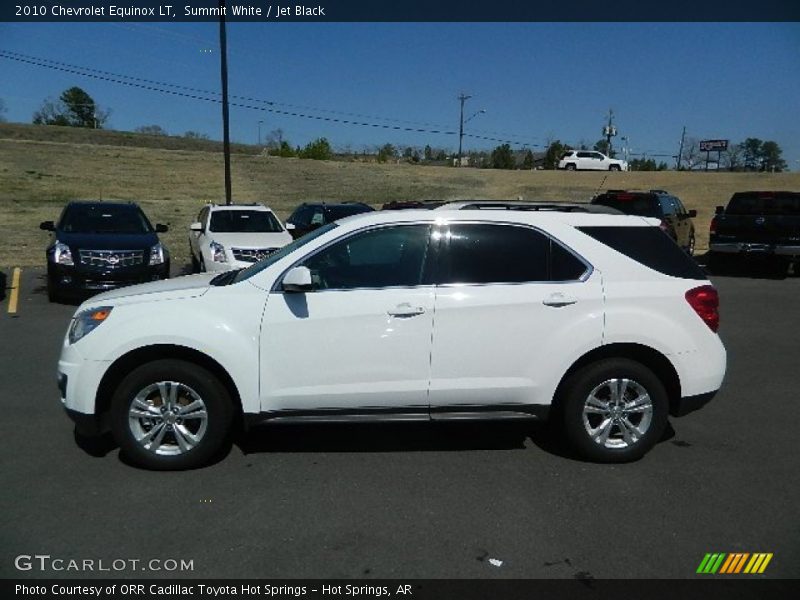 Summit White / Jet Black 2010 Chevrolet Equinox LT