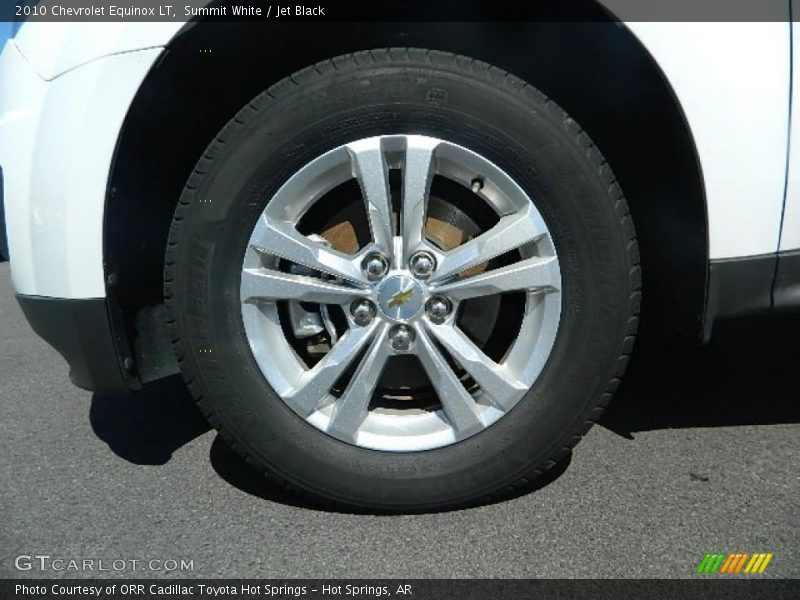 Summit White / Jet Black 2010 Chevrolet Equinox LT
