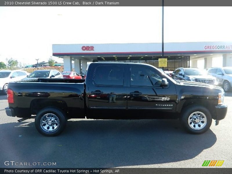 Black / Dark Titanium 2010 Chevrolet Silverado 1500 LS Crew Cab