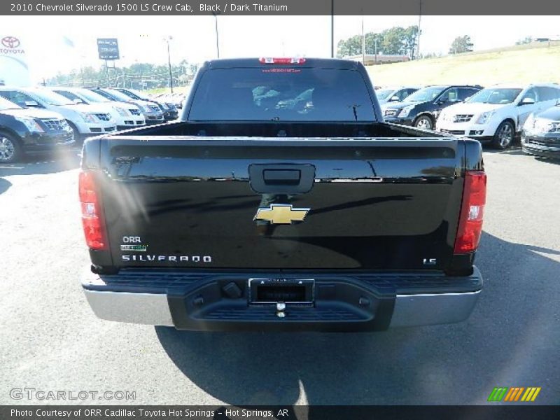 Black / Dark Titanium 2010 Chevrolet Silverado 1500 LS Crew Cab