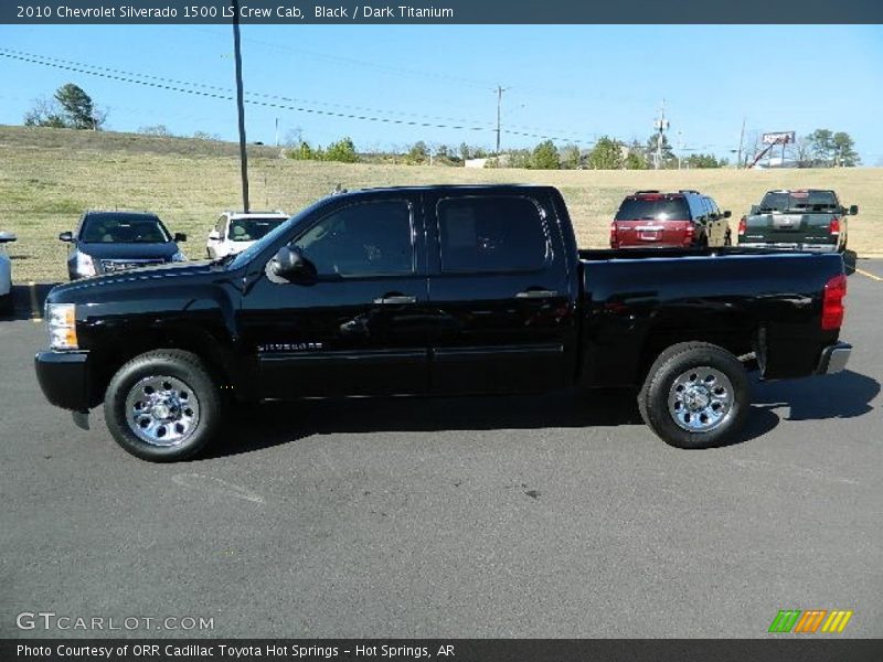 Black / Dark Titanium 2010 Chevrolet Silverado 1500 LS Crew Cab