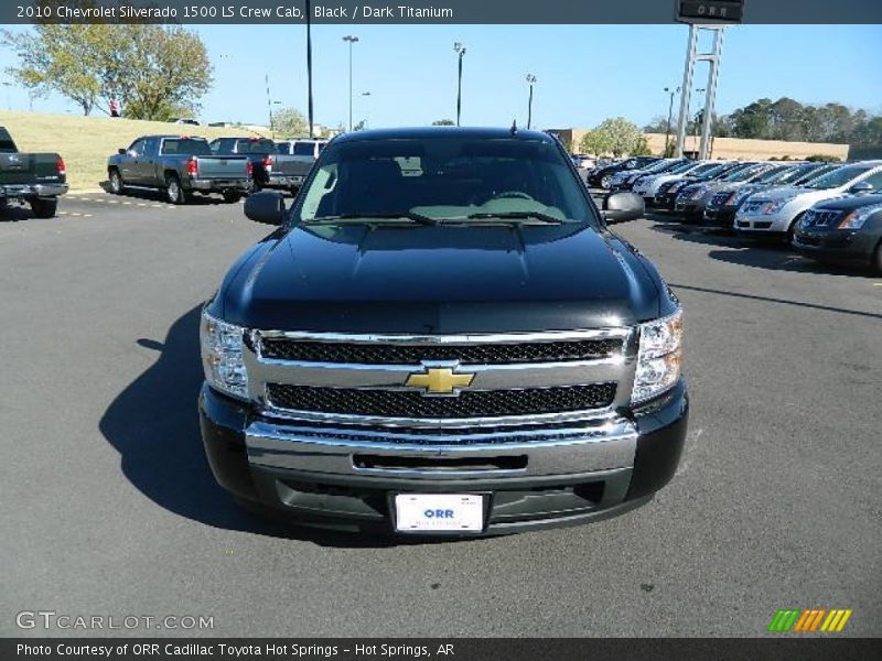 Black / Dark Titanium 2010 Chevrolet Silverado 1500 LS Crew Cab