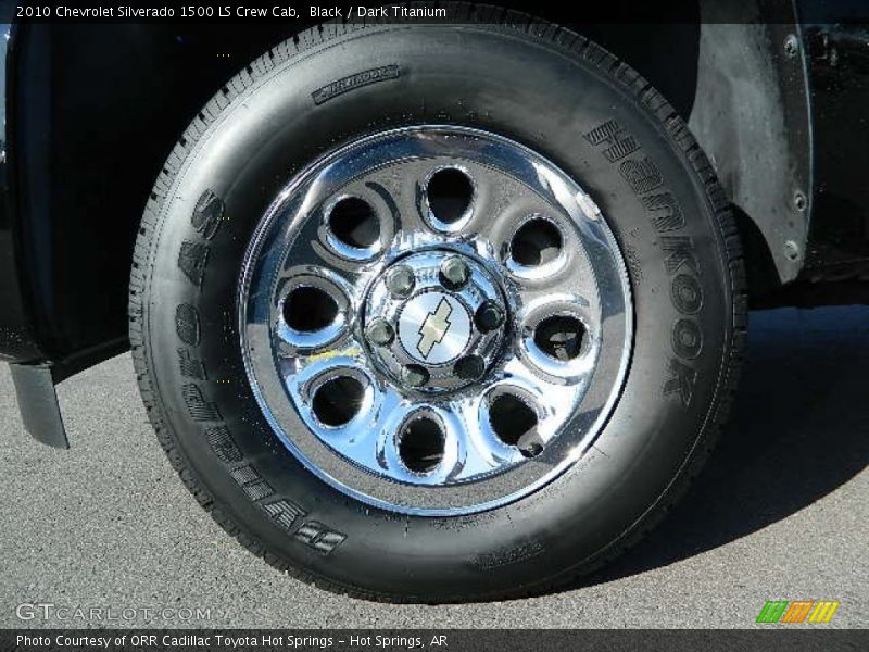 Black / Dark Titanium 2010 Chevrolet Silverado 1500 LS Crew Cab