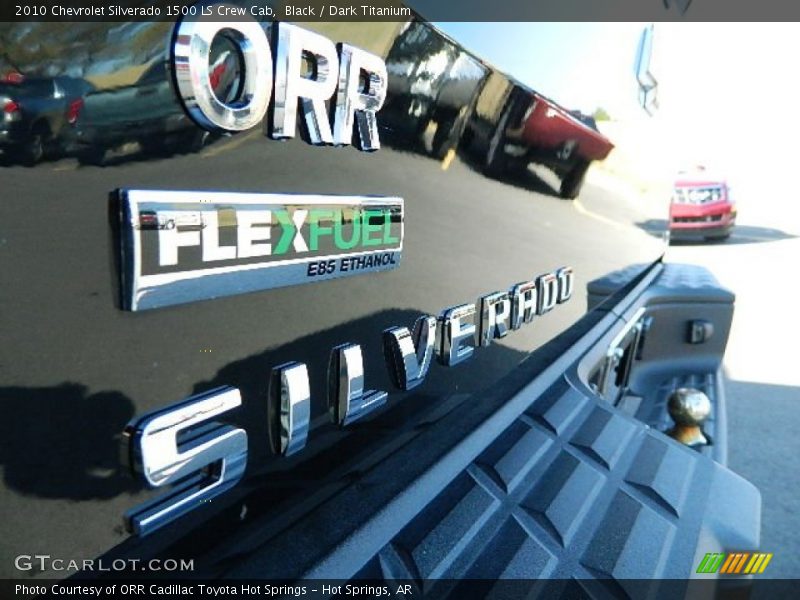 Black / Dark Titanium 2010 Chevrolet Silverado 1500 LS Crew Cab