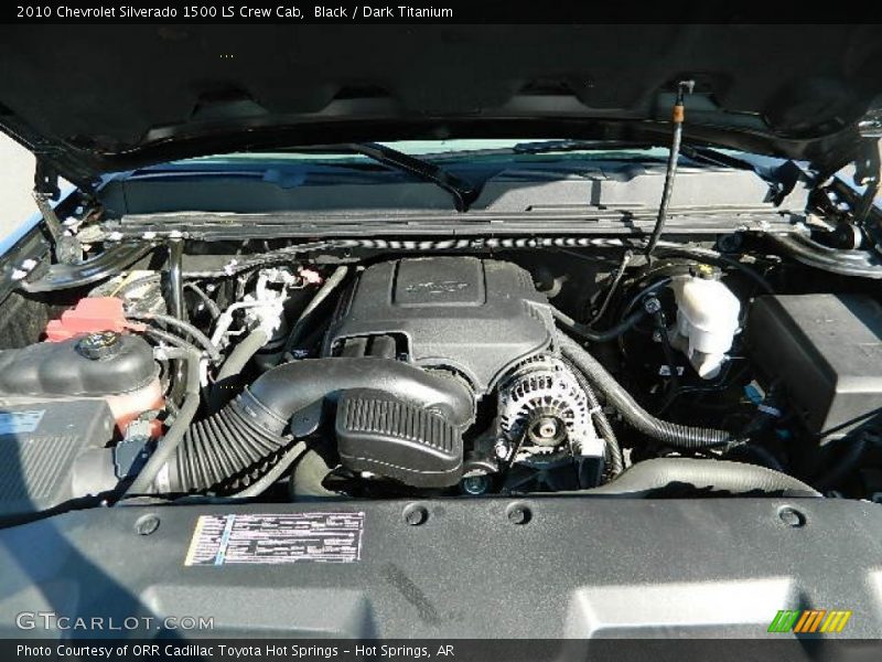 Black / Dark Titanium 2010 Chevrolet Silverado 1500 LS Crew Cab