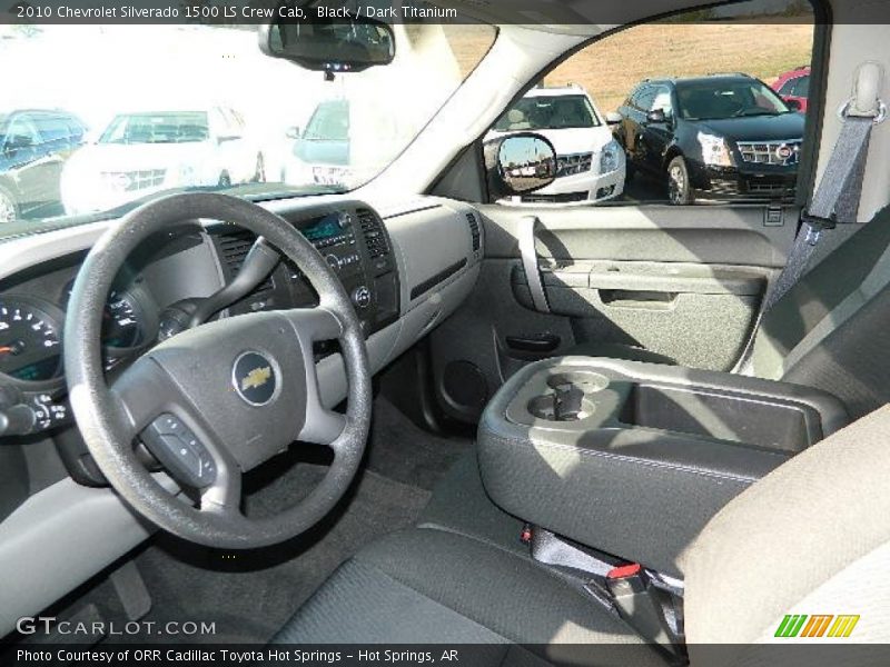 Black / Dark Titanium 2010 Chevrolet Silverado 1500 LS Crew Cab