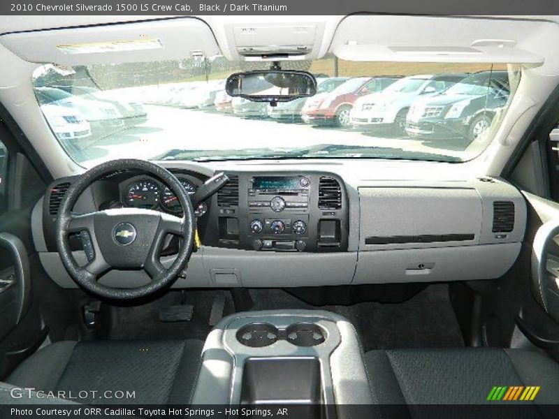 Black / Dark Titanium 2010 Chevrolet Silverado 1500 LS Crew Cab