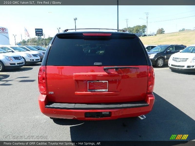 Fire Red / Ebony 2010 GMC Yukon SLT