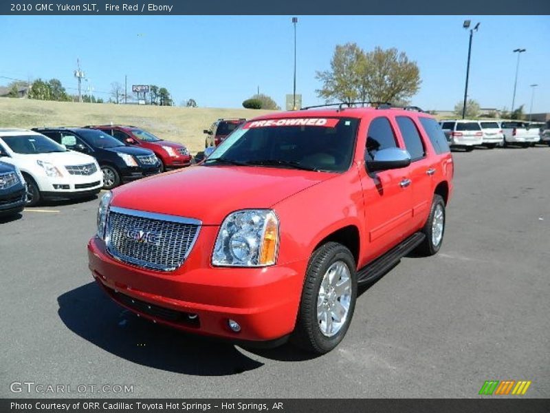 Fire Red / Ebony 2010 GMC Yukon SLT