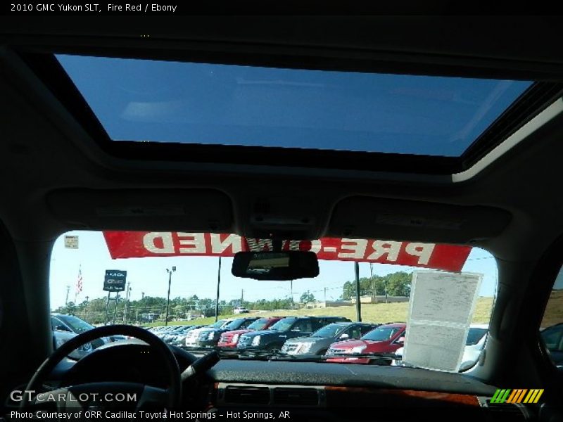 Fire Red / Ebony 2010 GMC Yukon SLT