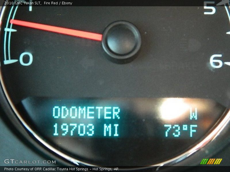 Fire Red / Ebony 2010 GMC Yukon SLT