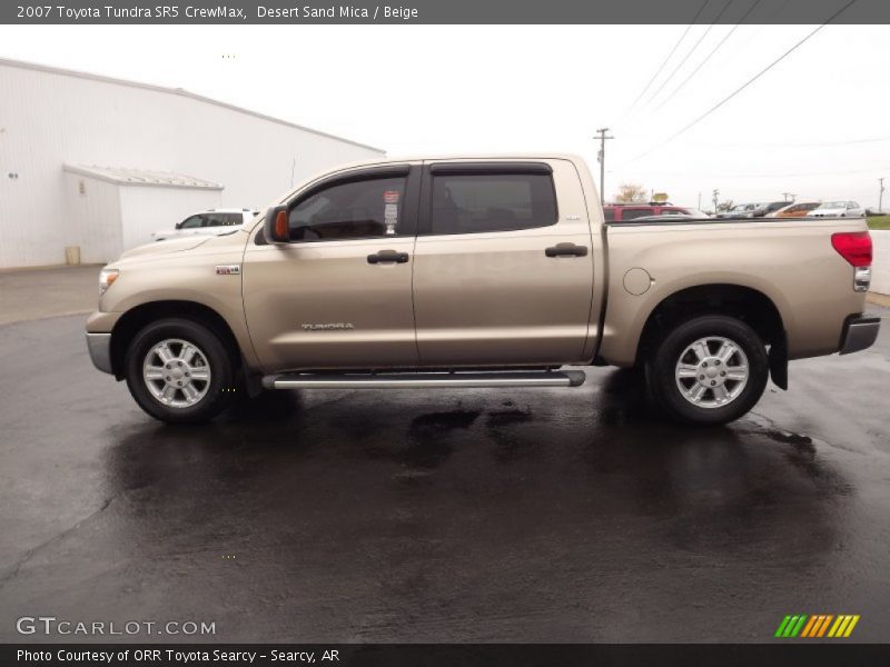 Desert Sand Mica / Beige 2007 Toyota Tundra SR5 CrewMax
