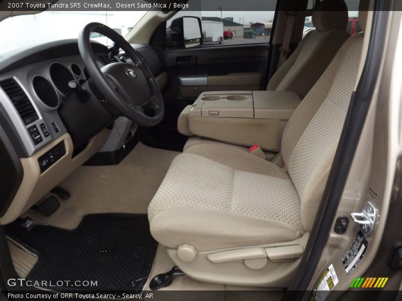 Desert Sand Mica / Beige 2007 Toyota Tundra SR5 CrewMax