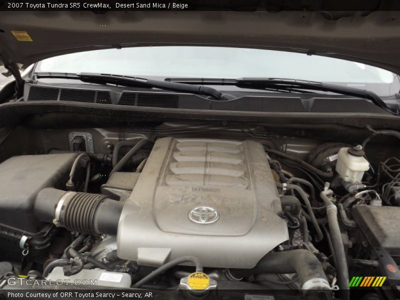 Desert Sand Mica / Beige 2007 Toyota Tundra SR5 CrewMax
