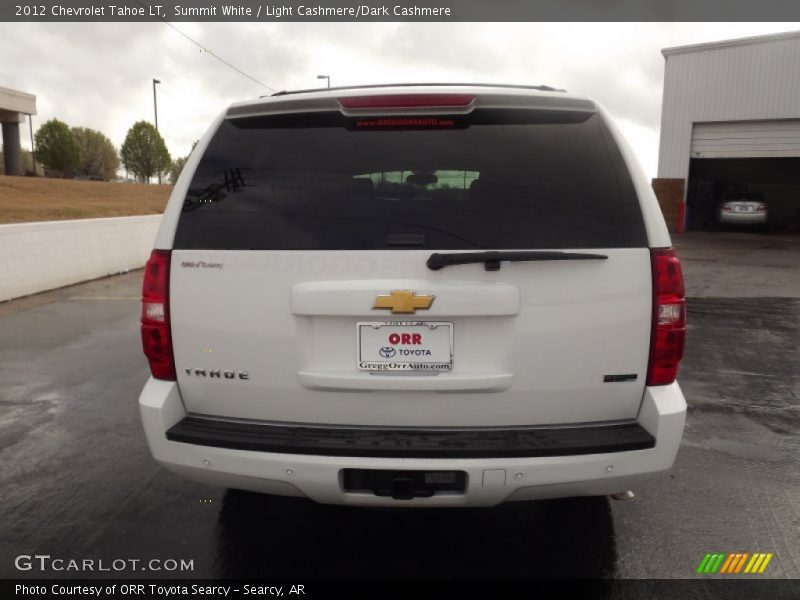 Summit White / Light Cashmere/Dark Cashmere 2012 Chevrolet Tahoe LT