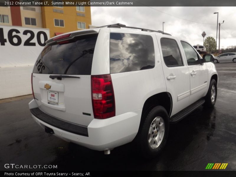 Summit White / Light Cashmere/Dark Cashmere 2012 Chevrolet Tahoe LT