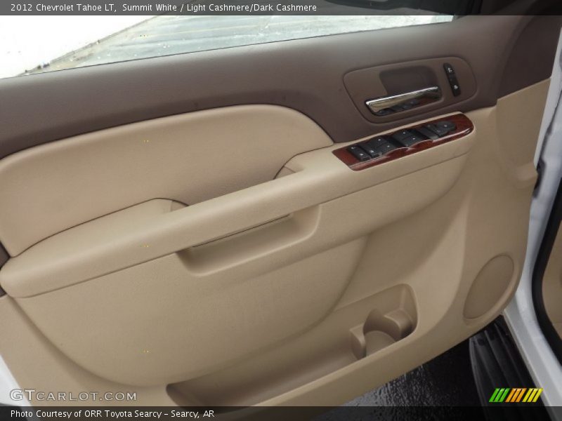 Summit White / Light Cashmere/Dark Cashmere 2012 Chevrolet Tahoe LT