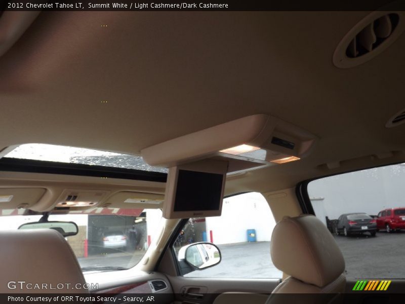 Summit White / Light Cashmere/Dark Cashmere 2012 Chevrolet Tahoe LT