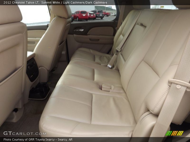 Summit White / Light Cashmere/Dark Cashmere 2012 Chevrolet Tahoe LT