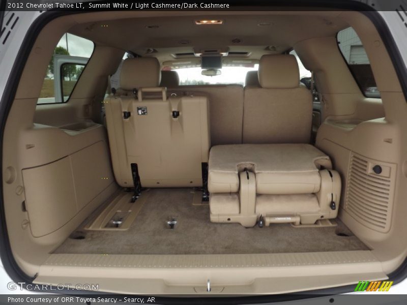 Summit White / Light Cashmere/Dark Cashmere 2012 Chevrolet Tahoe LT