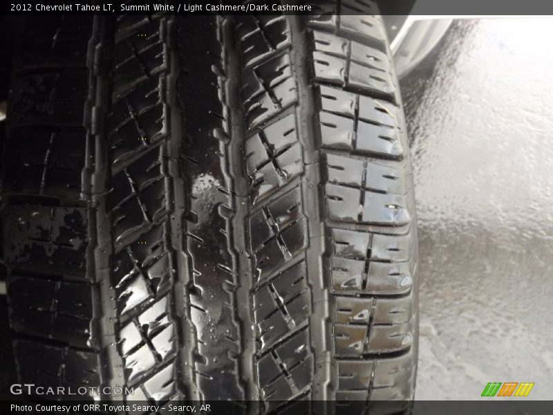 Summit White / Light Cashmere/Dark Cashmere 2012 Chevrolet Tahoe LT