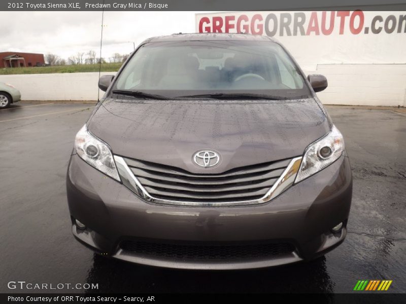 Predawn Gray Mica / Bisque 2012 Toyota Sienna XLE