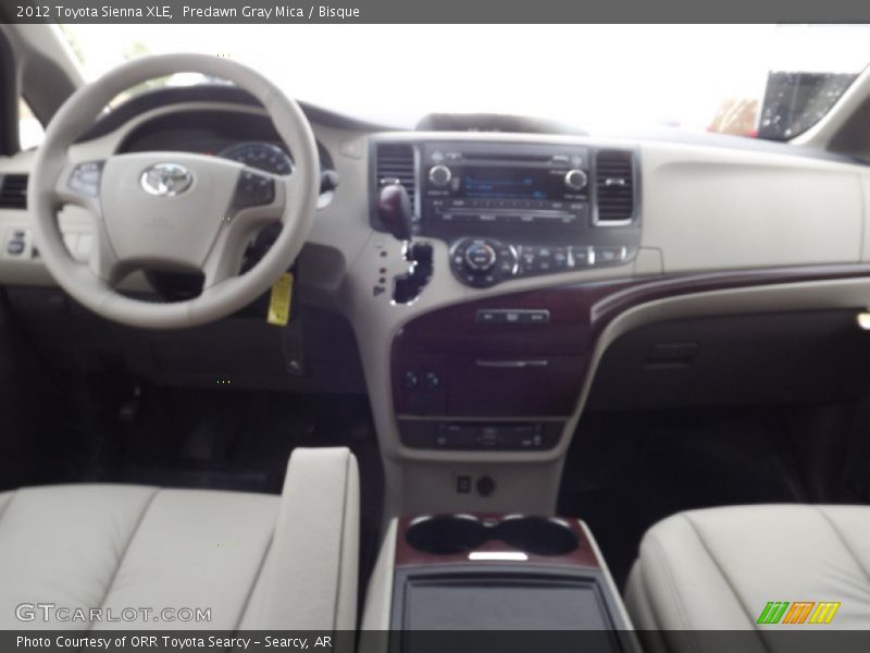 Predawn Gray Mica / Bisque 2012 Toyota Sienna XLE